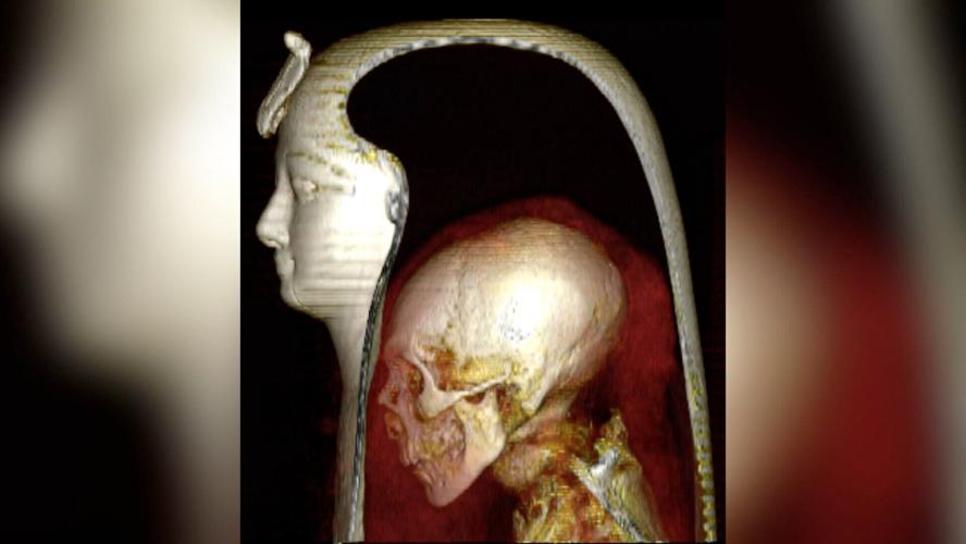 The 3,500-year-old mummy of an Egyptian king has been 'digitally unwrapped' for the first time