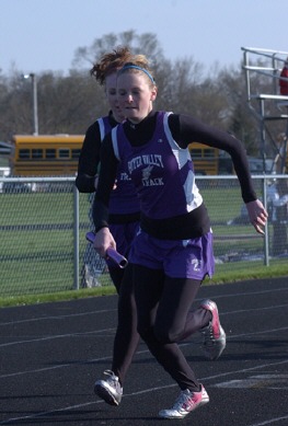 Boyer Valley girls pace area teams at final BVC track meet 