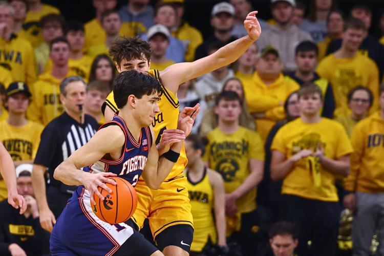 Iowa MBBall vs. Illinois 5