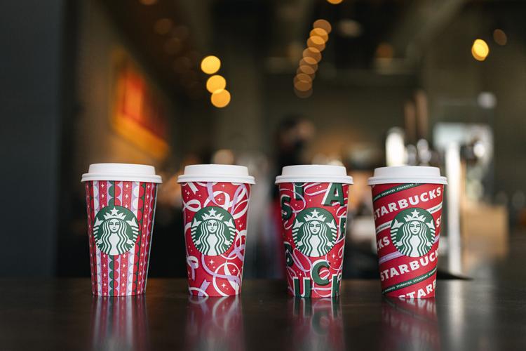 Here's what this year's Starbucks holiday cups look like