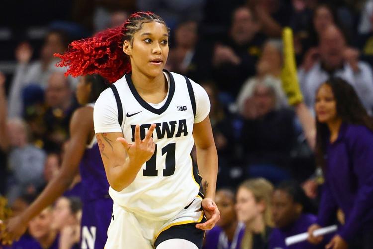 Iowa WBBall vs. Northwestern 7