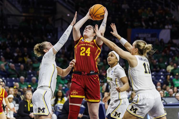 NCAA Iowa St Michigan Basketball