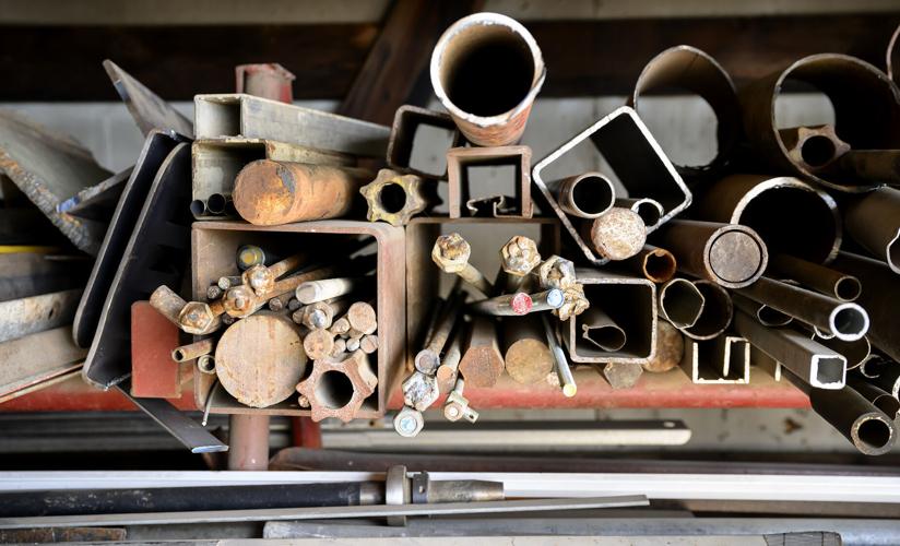Sculptures from scrap