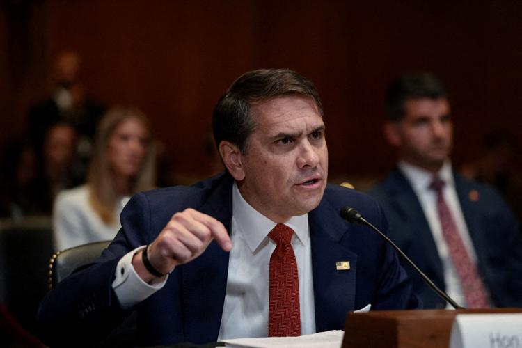 FILE PHOTO: Acting Attorney General Blanche testifies before Senate budget panel on Capitol Hill