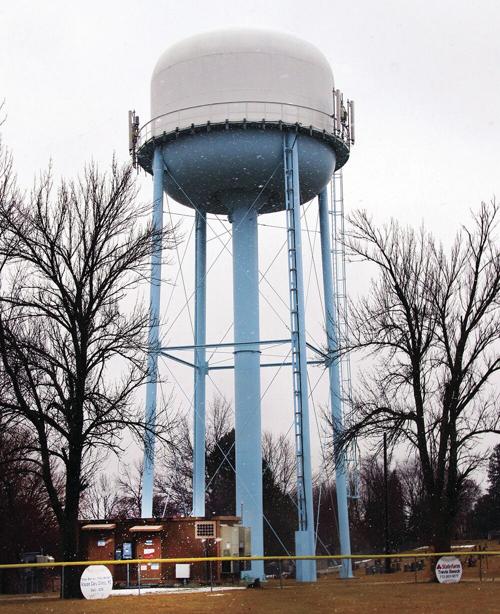 water tower near 24th street