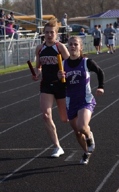 Boyer Valley girls pace area teams at final BVC track meet 
