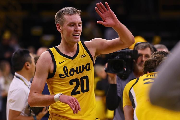 Iowa MBBall vs. Northwestern 11