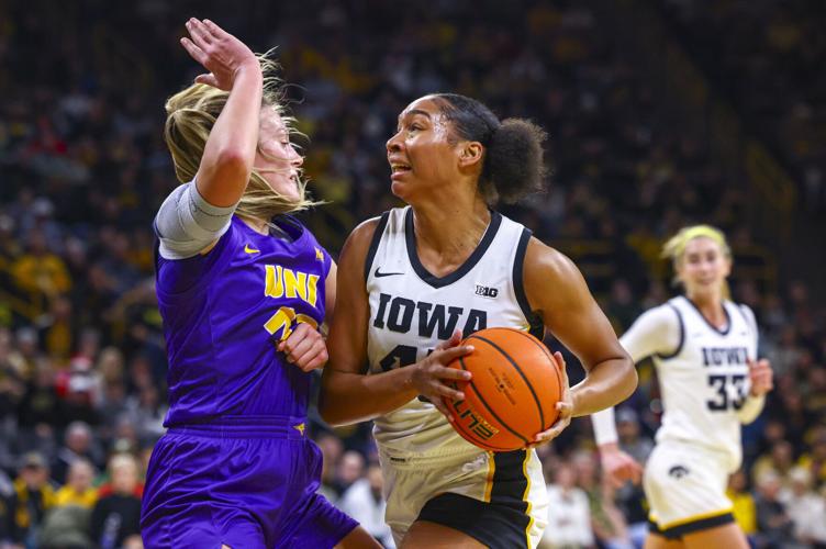 WBBall UNI vs. Iowa 33