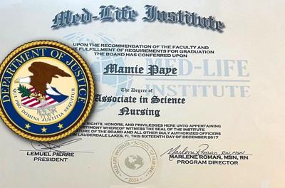 Another Iowa nurse loses her license in national diploma-mill scandal