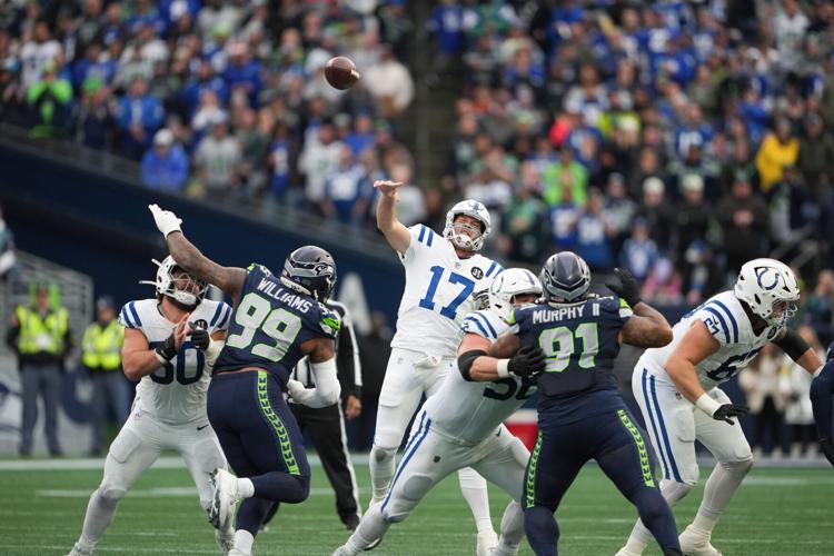 APTOPIX Colts Seahawks Football