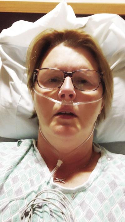 Lisa Steffen in hospital