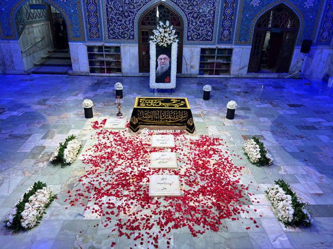 IRAN-CRISIS/KHAMENEI-BURIAL SITE