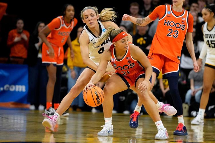NCAA Virginia Iowa Basketball