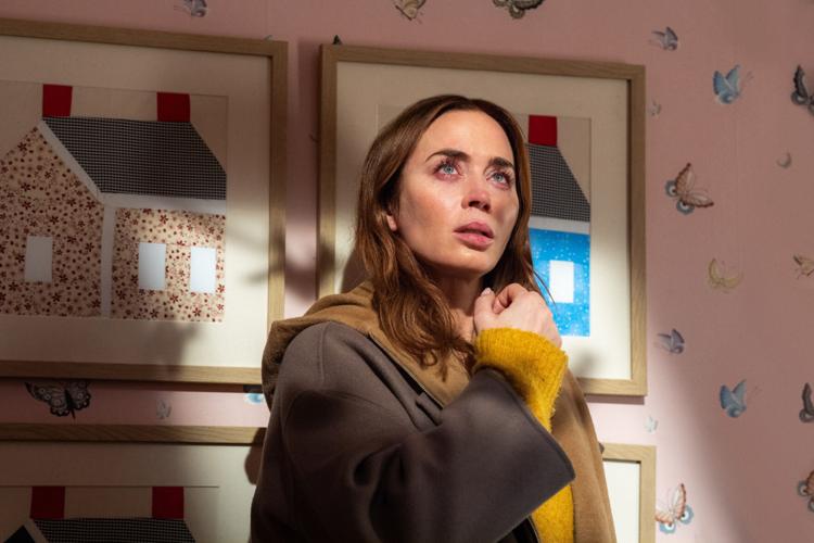 Emily Blunt stars as a TV meteorologist who begins to realize strange abilities as well as truths about herself in "Disclosure Day."