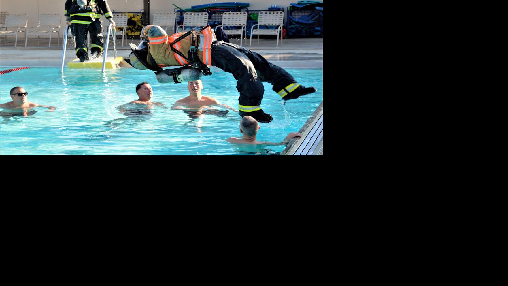 These boots were made for swimming Local
