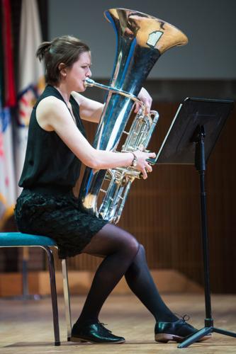 Women outnumbered, not outgunned at Tuba-Euphonium Workshop, Local