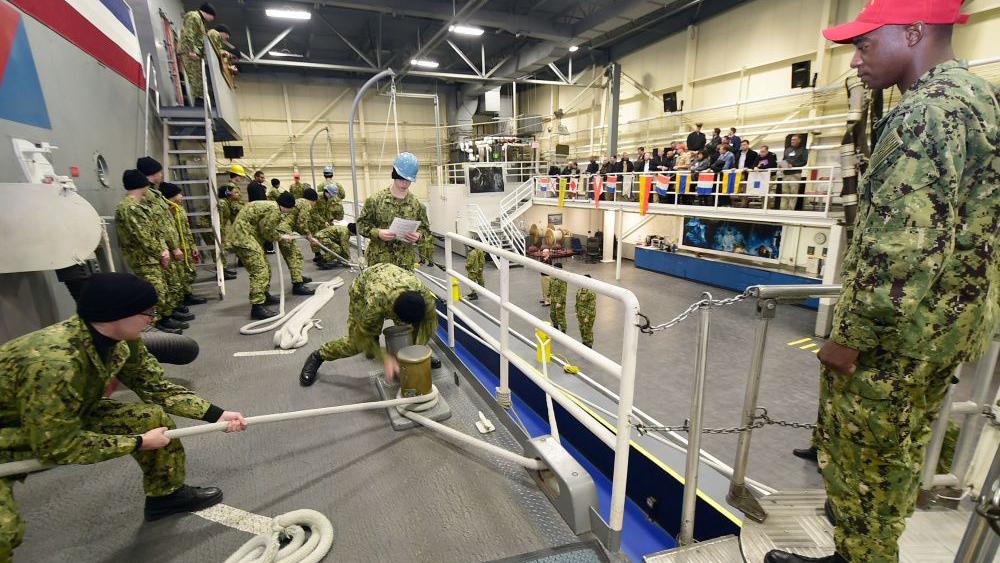 We Are Ready To Get Underway Navy Recruits Train For Life At Sea Features Dcmilitary Com Navy Boot Camp Schedule 2022