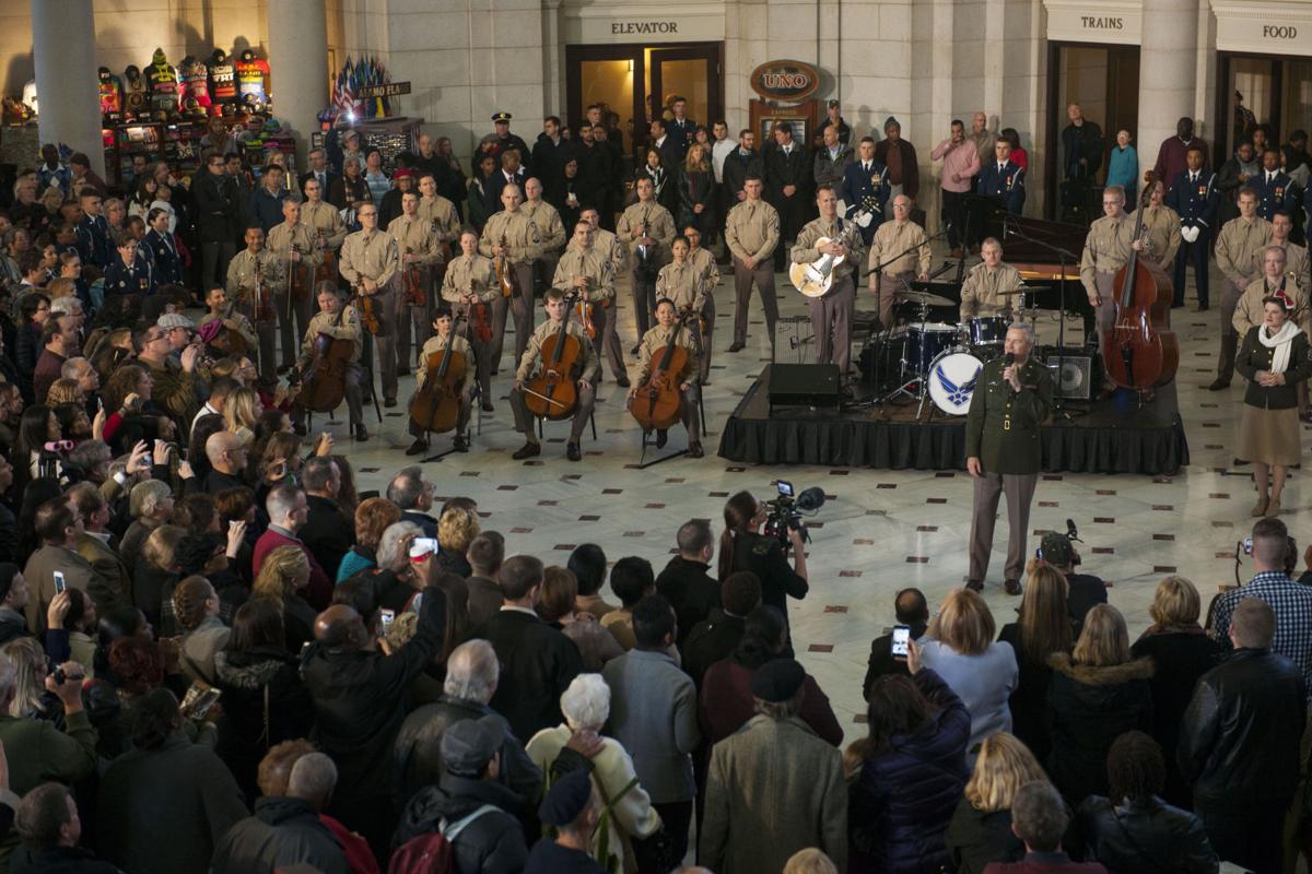 USAF Band surprises commuters at Union Station Features