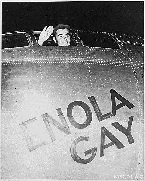 fiftieth anniversary of the enola gay