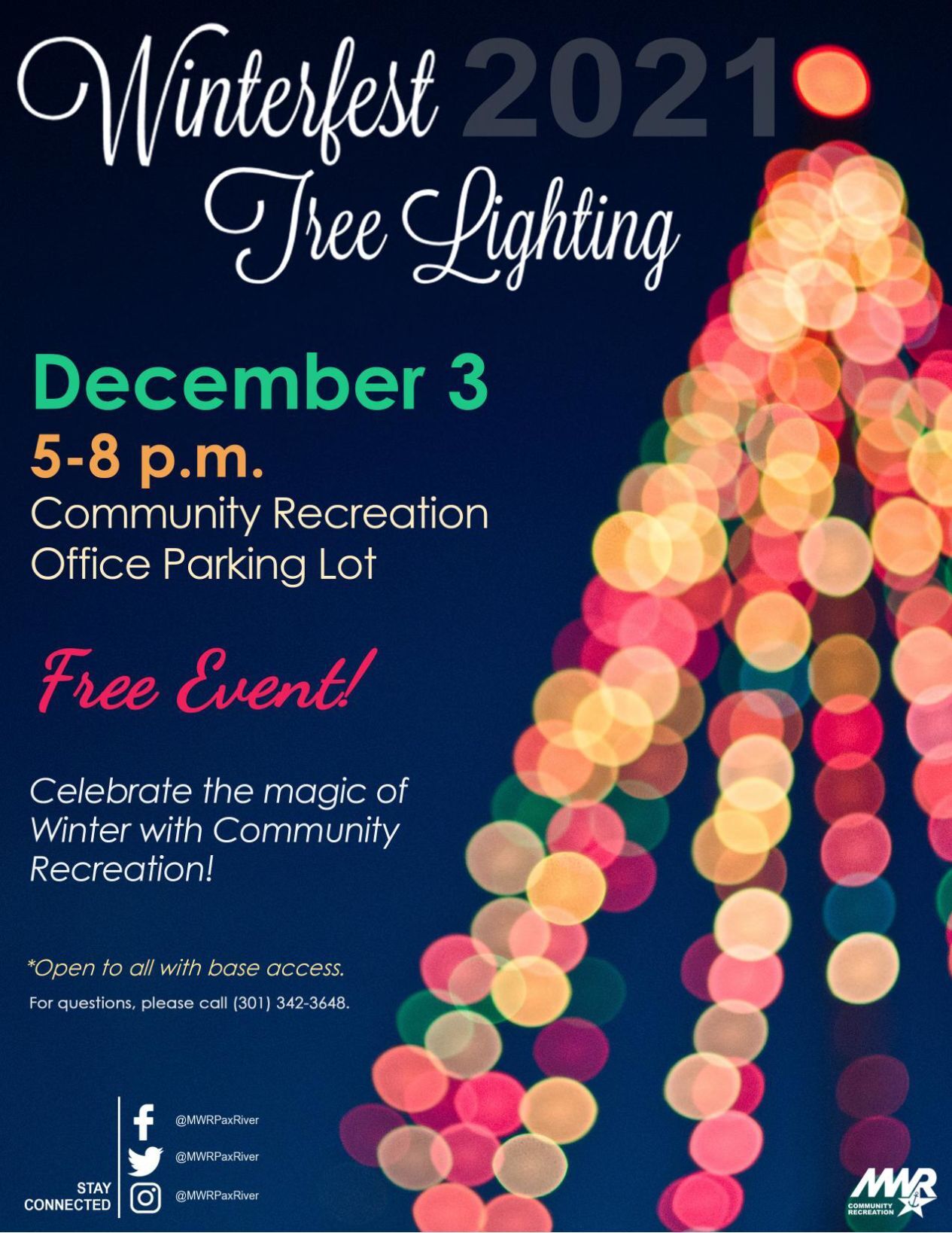 Tree Lighting Ceremony MWR