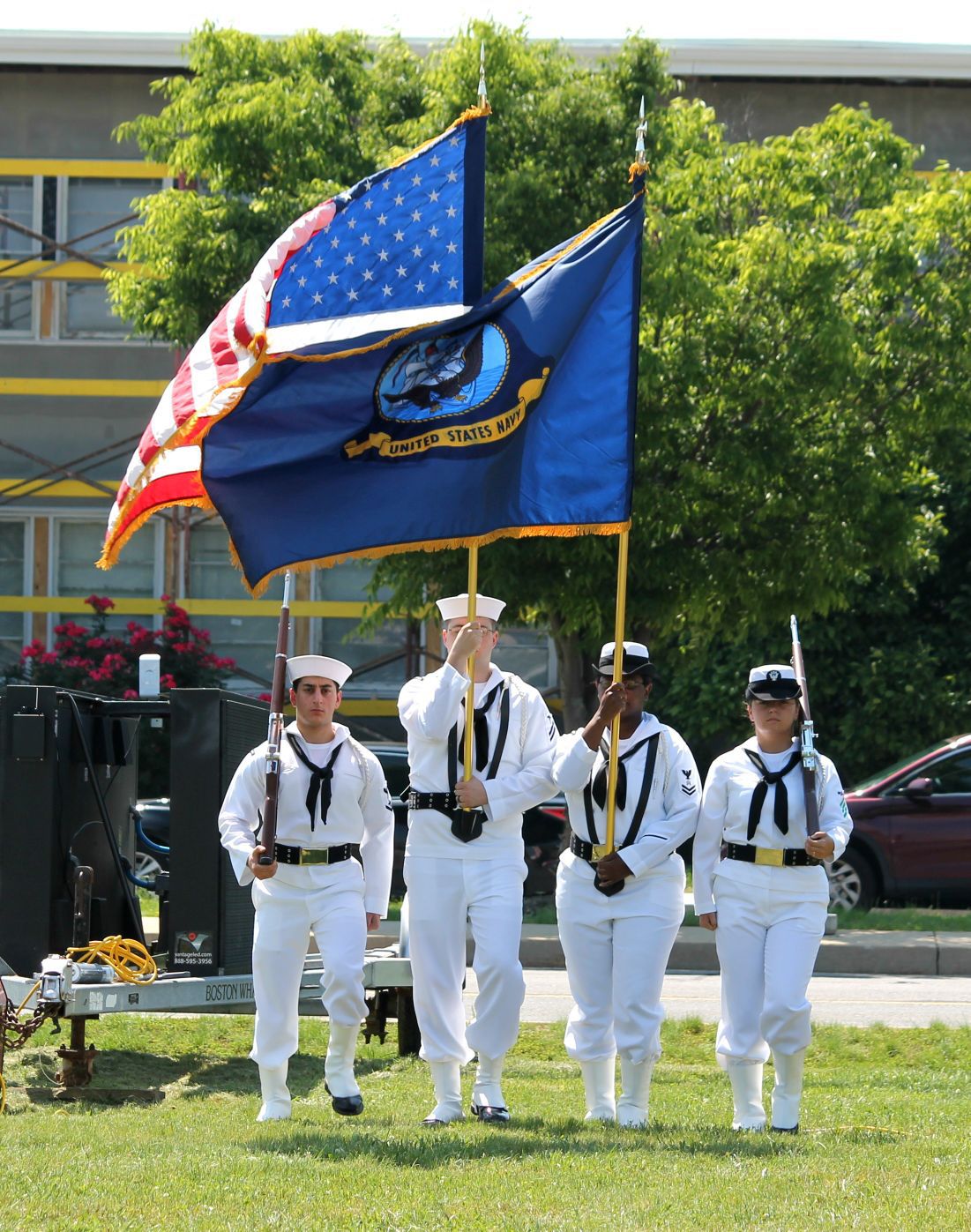 Vietnam memorial veterans day ceremony