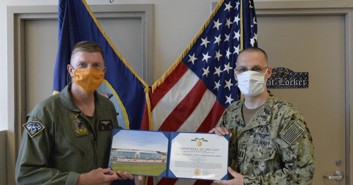 USNTPS maintenance chief honored for service | Tenant Profile ...