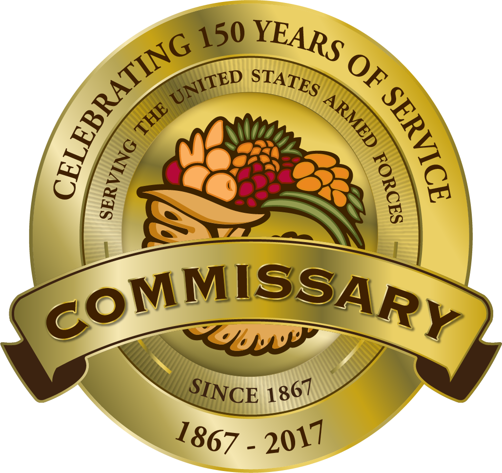 DECA Commissary Celebrates 150 Years Logo Features