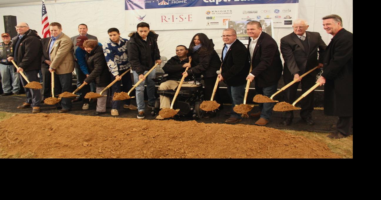 Wounded warrior, family get new home News