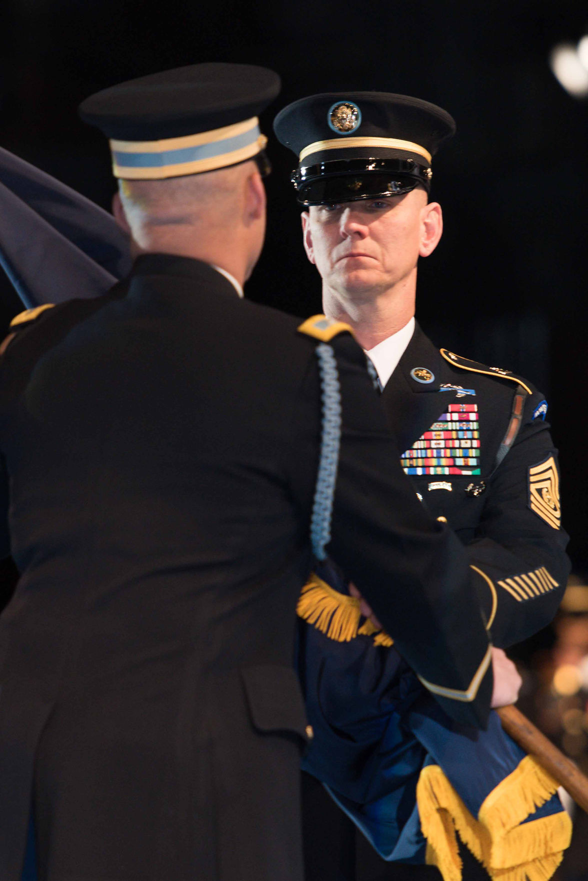 The Old Guard bids farewell to CSM Stoker, welcomes CSM Beeson ...