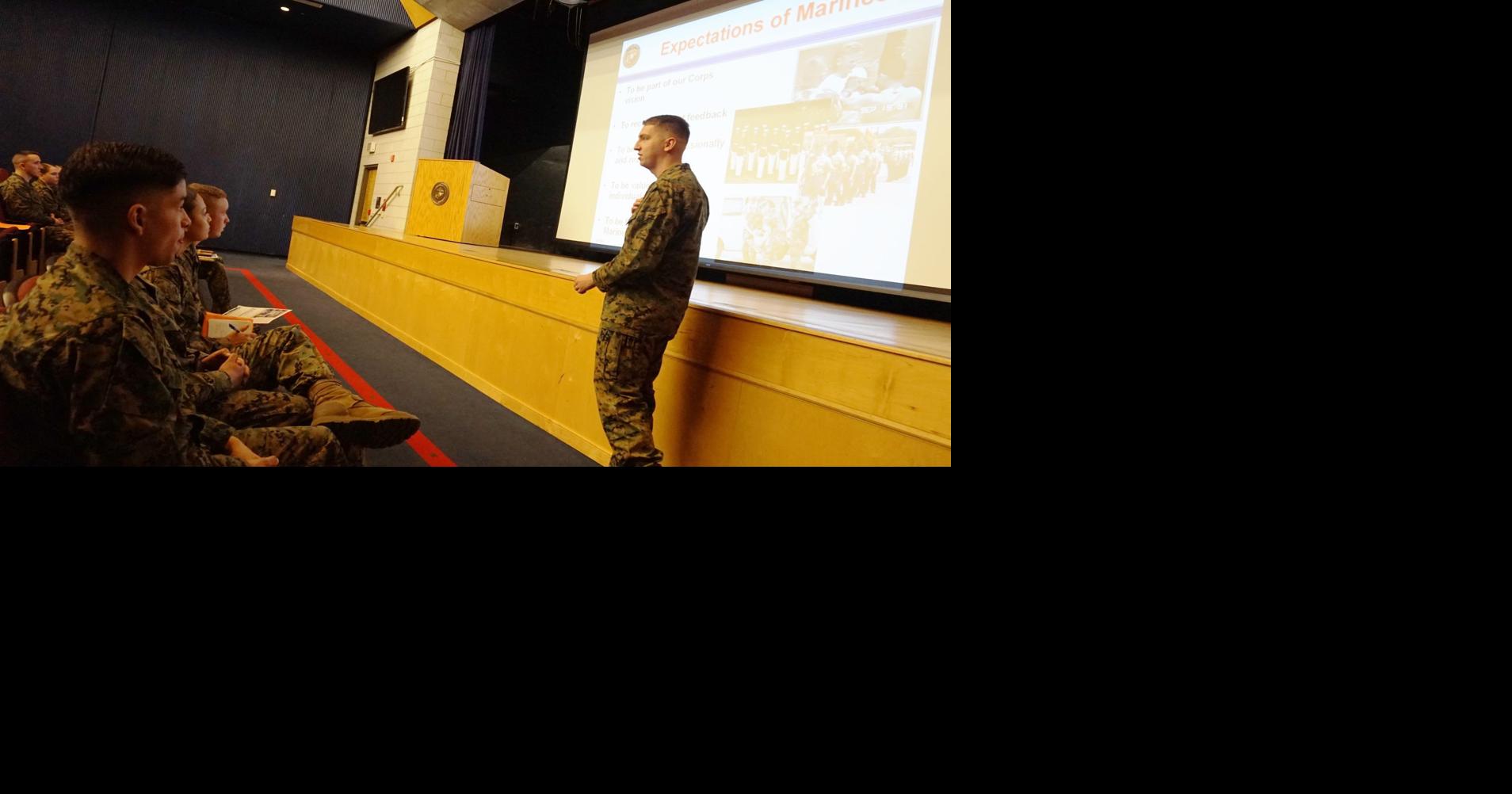 ‘Fostering a culture of reporting’ the dominant theme during Marine ...