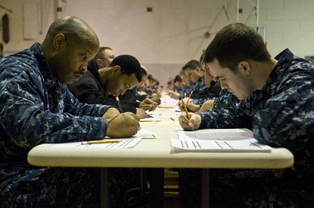 navy exam