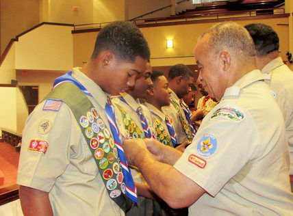 Seven men from Troop 487 elevate to Eagle Scout | News | dcmilitary.com