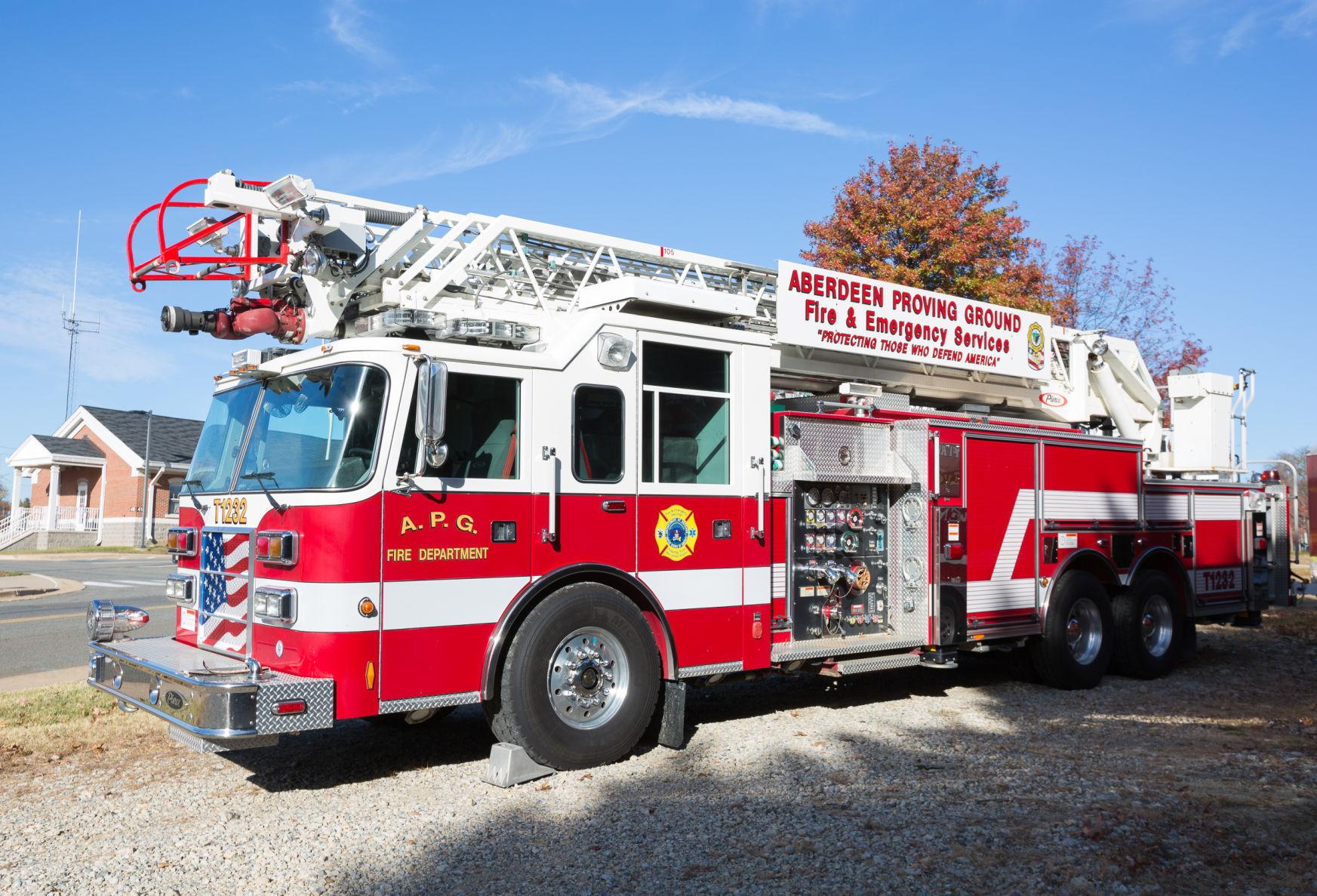 Fort Myer Fire Department brings new vehicle to the firefighting family