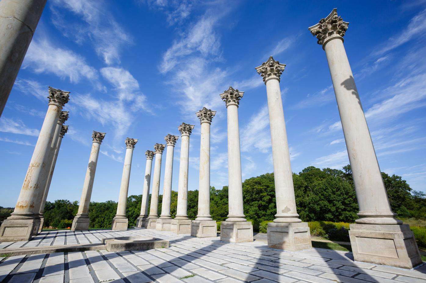 pic Dc Arboretum Columns national capitol columns