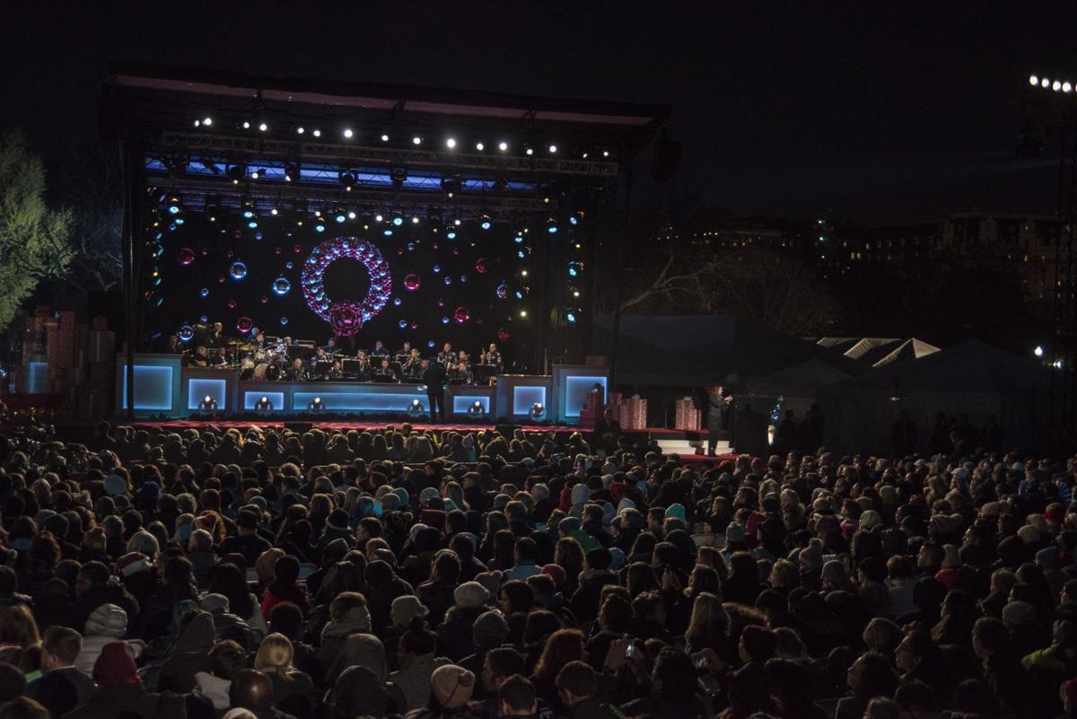 the us air force bands airmen of note perform during the 2016 national christmas tree lighting ceremony in washington dc every year a military band - Christmas Tree Lighting Dc the us air force bands airmen of note perform during the 2016 national christmas tree lighting ceremony in washington dc every year a military band - Christmas Tree Lighting Dc