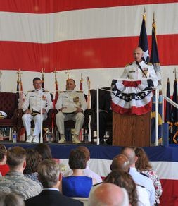 NAF Washington Holds a Combined Change of Command and NOSC Washington ...