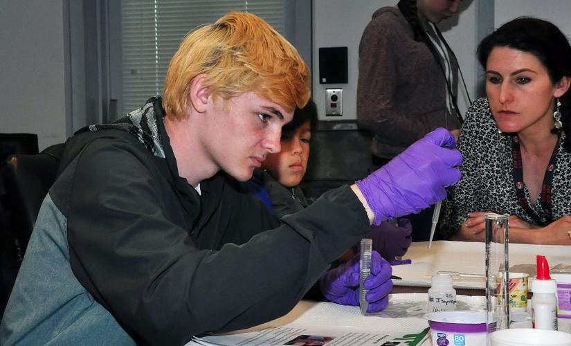 Wet Weather No Match for Bring Your Child to Work Day at NSF Dahlgren