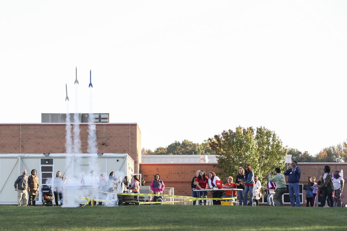 NSWC IHEODTD Engineers Volunteer with Model Rocket Club Launch