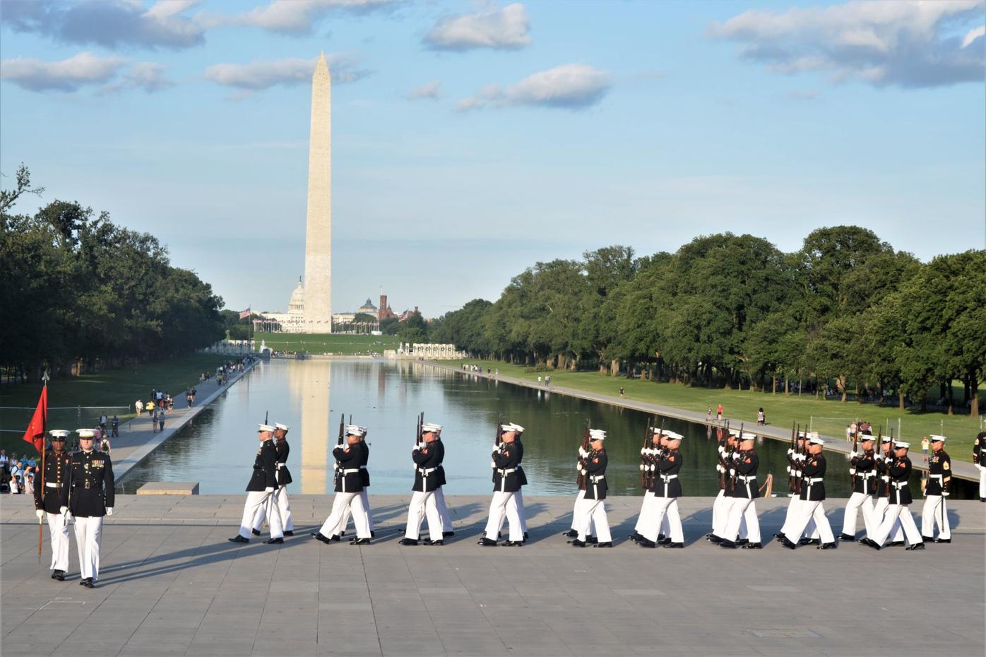 Marine Sunset Parades drawing big Lincoln Memorial crowds Local