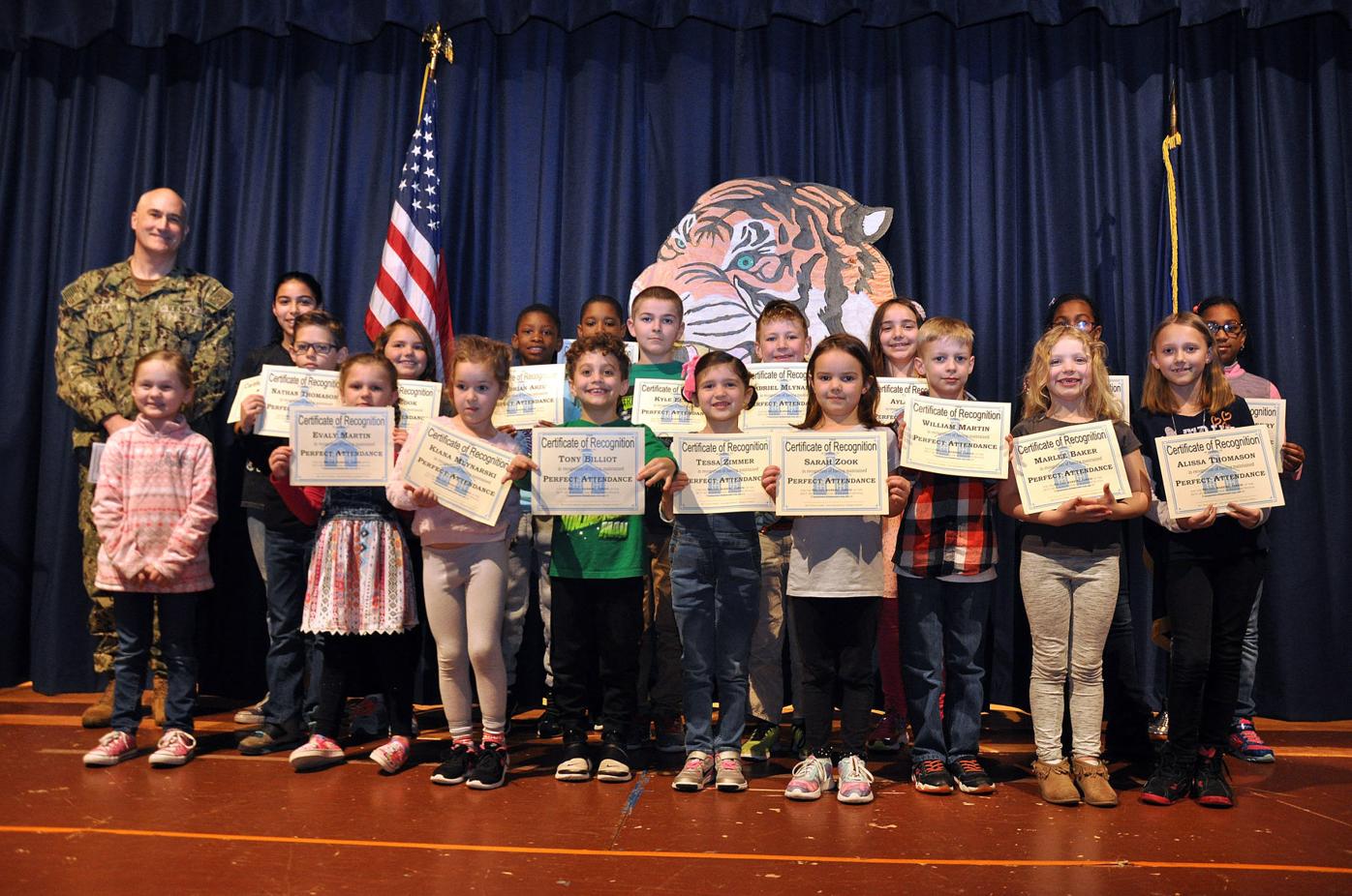 Scholastic Performance, Attendance and Personal Excellence Awarded at