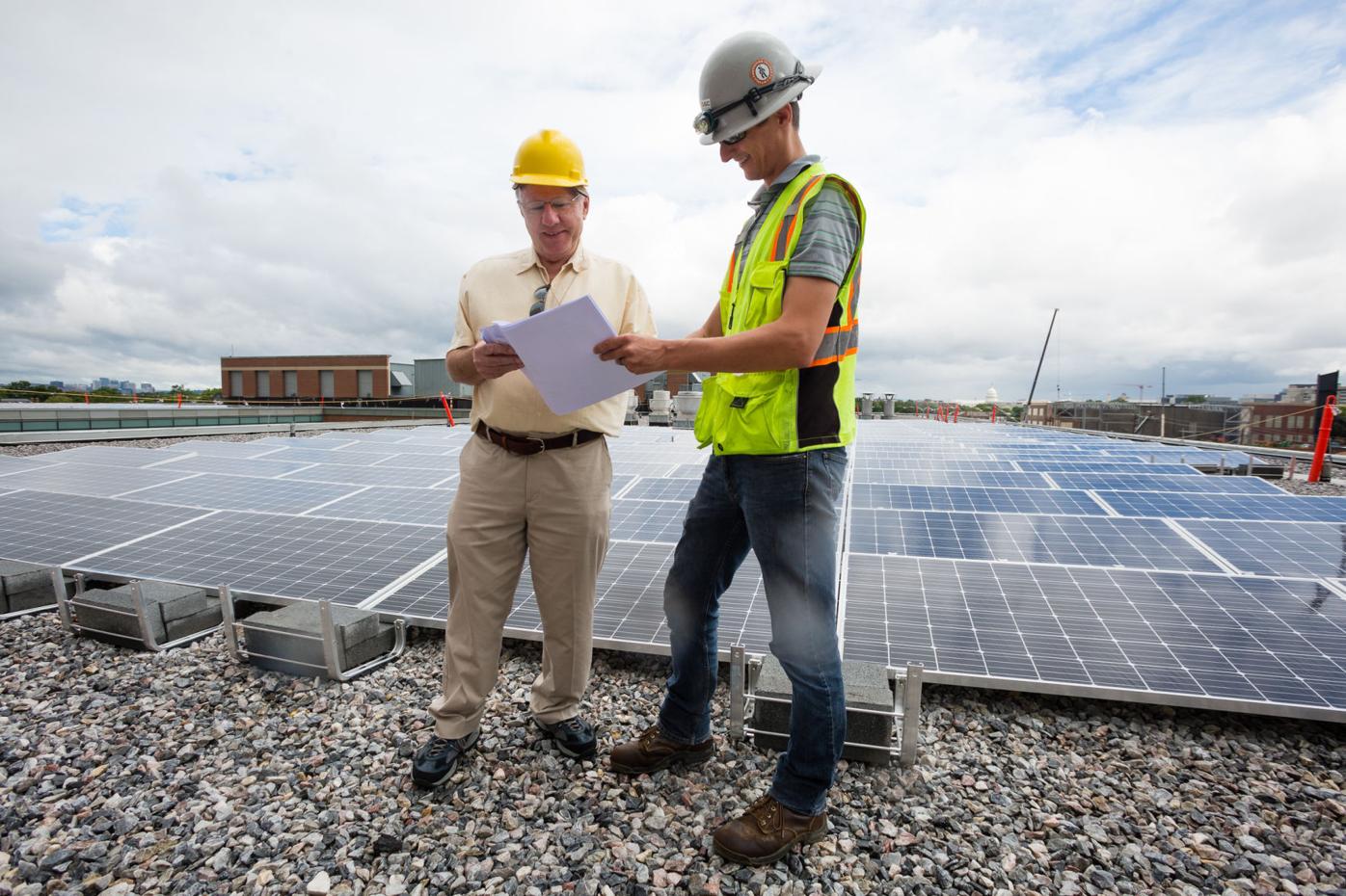 Capital Solar Challenge Project At Fort Mcnair Nears Completion Local Dcmilitary Com