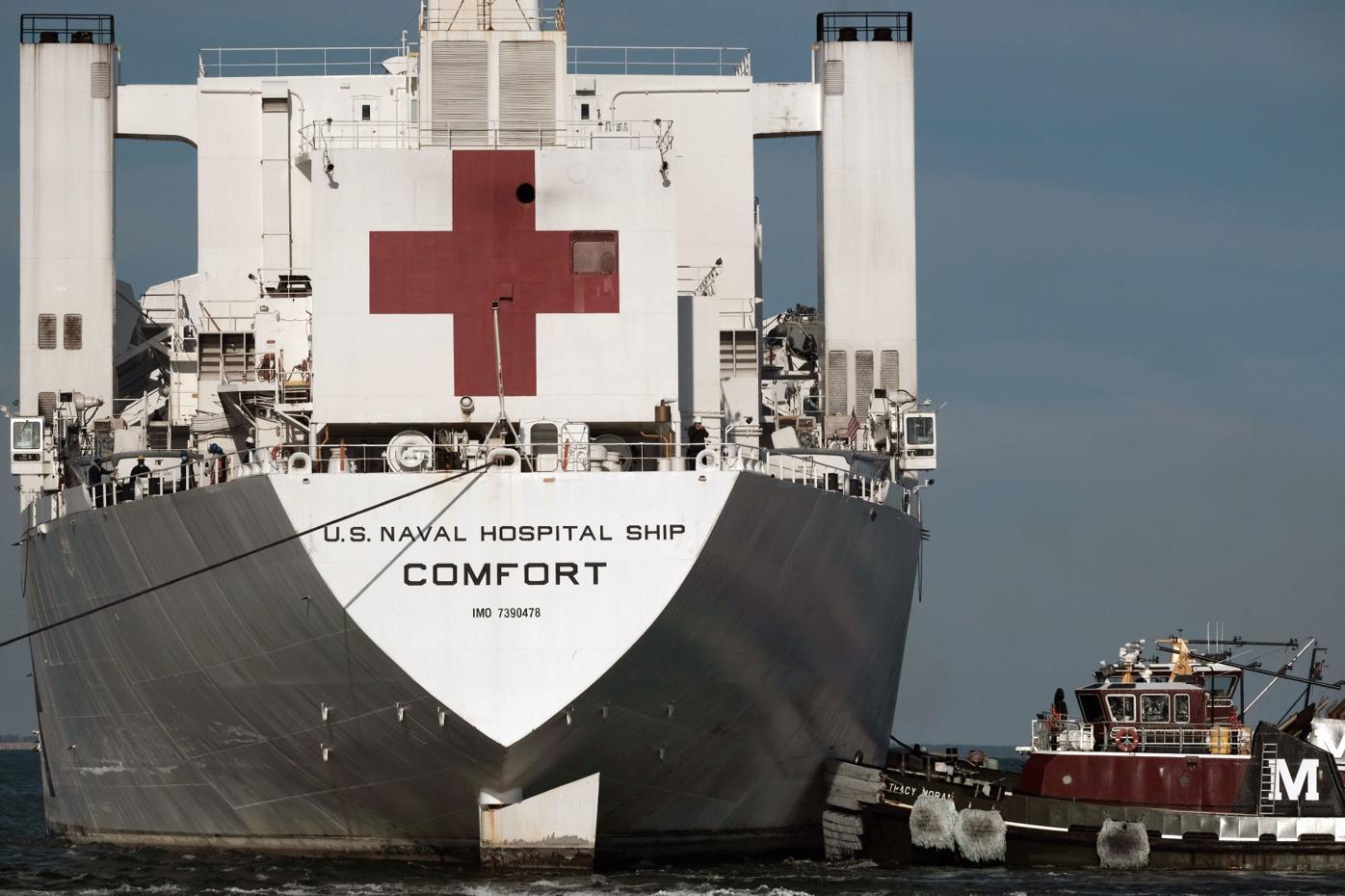 Usns Comfort Arrives Naval Station Norfolk Local Dcmilitary Com