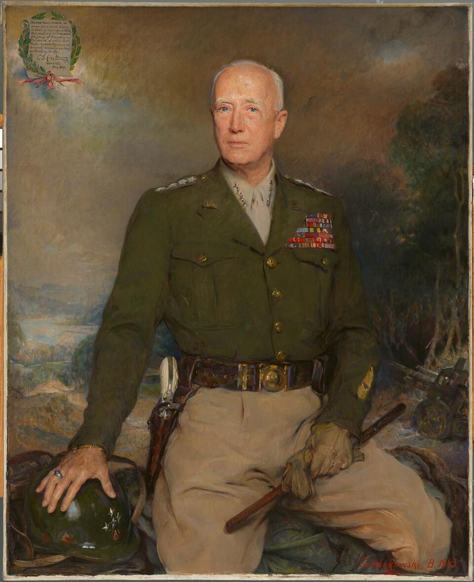 The Patton portrait: The Smithsonian has the real deal | Pentagram