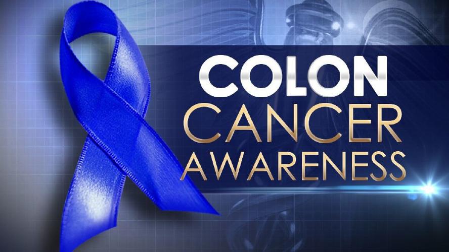 Premium Photo  Colorectal cancer awareness month, dark blue color ribbon  for supporting people living and illness.