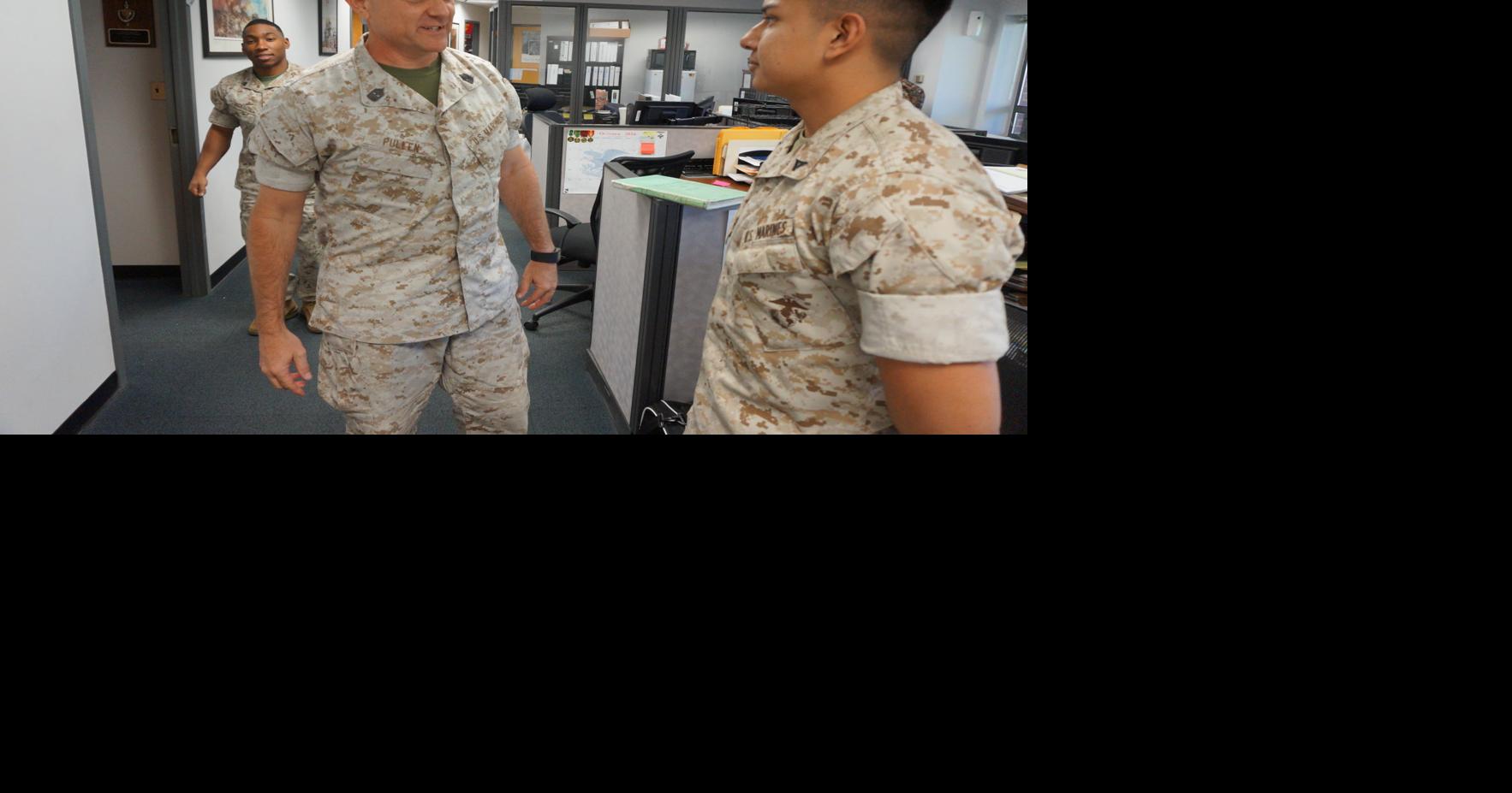 marine camo uniform