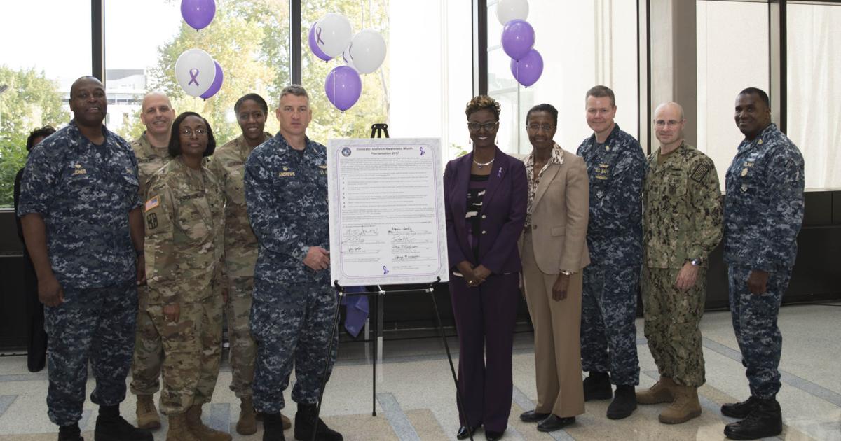 Nsab Sign “Be the Change”: NSAB Kicks Off Domestic Violence Awareness Month ...