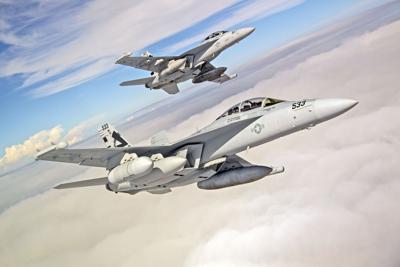 Next-Gen Jammer Mid-Band pod takes first flight on Growler