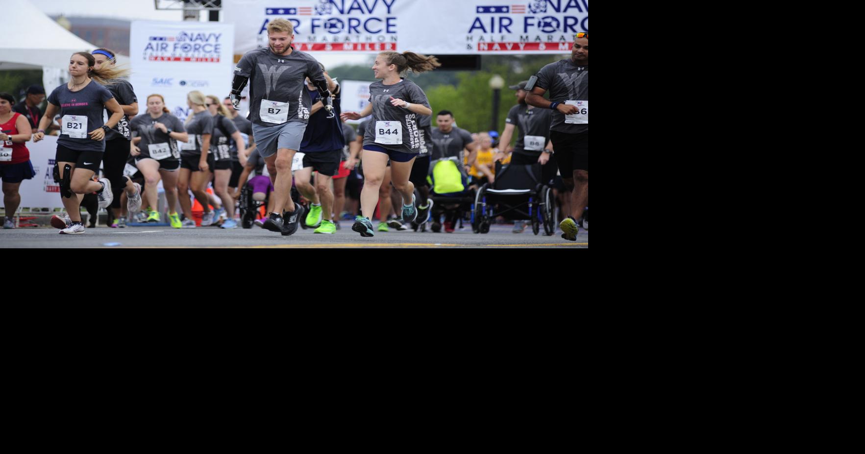 NavyAir Force Half Marathon & Navy 5Miler attracts runners