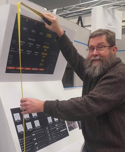 Dr. Daniel Wallace, Technical Warrant Holder for Displays and Human Factors Engineering-Surface Ship Warfare Systems (SEA 05W), at NSWC Dahlgren Division