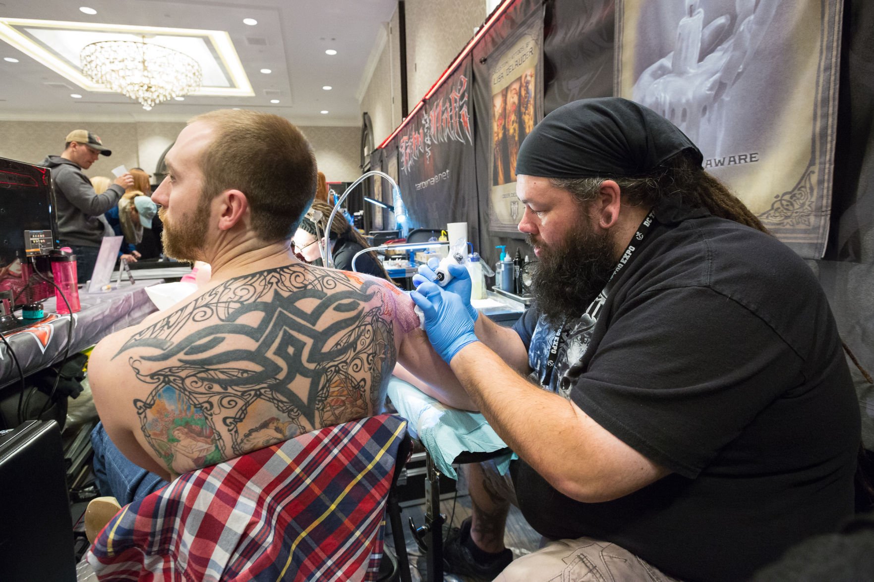 Asheville NC local Patrick Flynn will be competing in the new season of  Ink Master representing the SOUTH  Film  Creative Loafing Charlotte